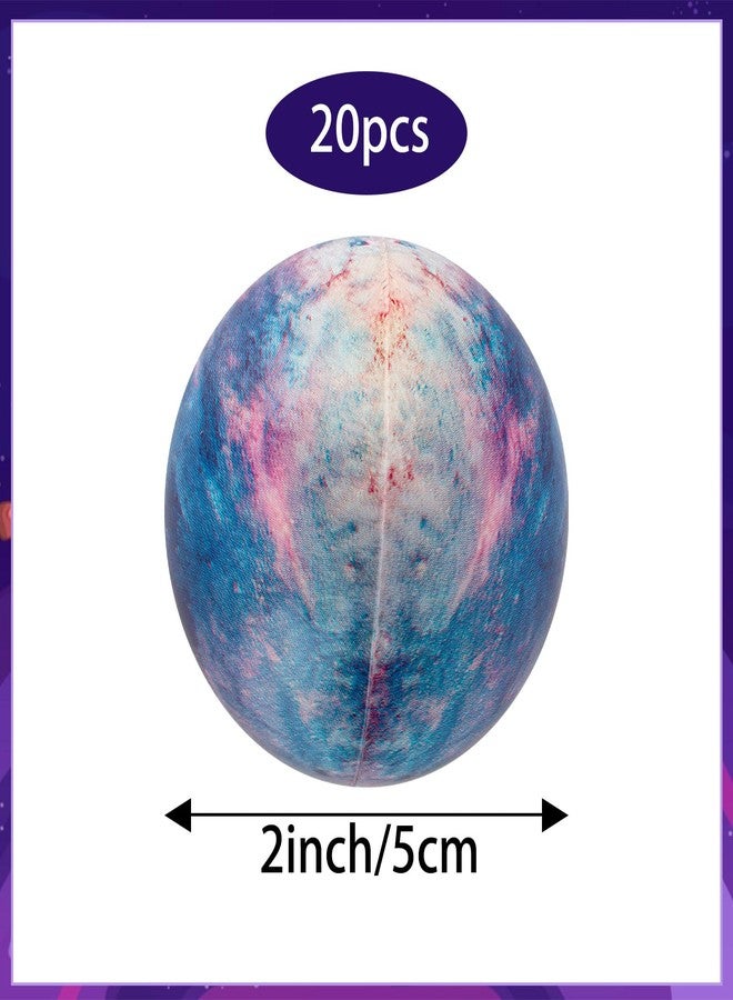 Hxezoc 20 Pieces Galaxy Stress Ball Cute Galaxy Squeeze Anxiety Bulk Toy Balls for School Reward Carnival Prizes Party Favors Hand Exercise Supplies - Image 2